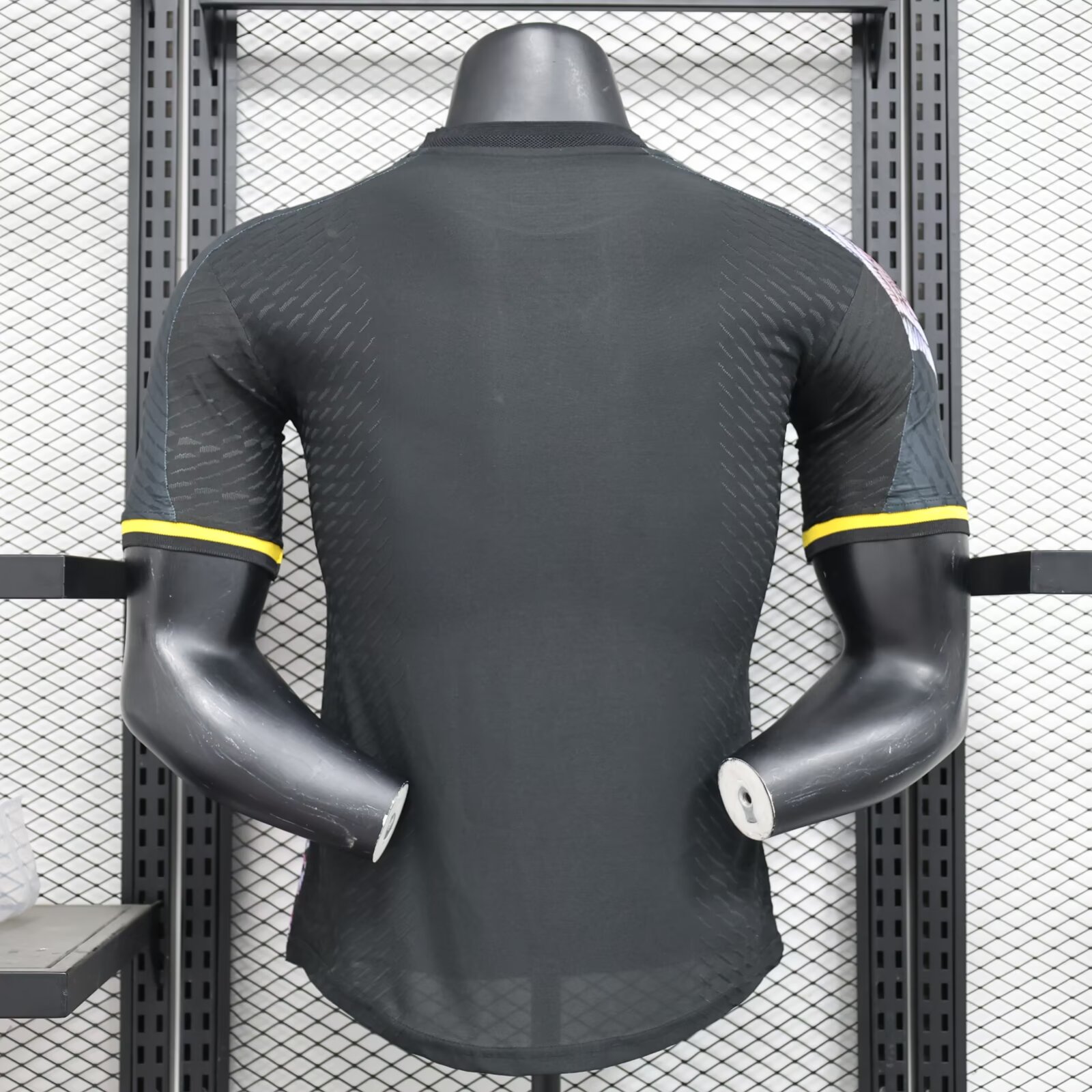 2024/25 Real Madrid Y3 Black and Gold Player Shirt