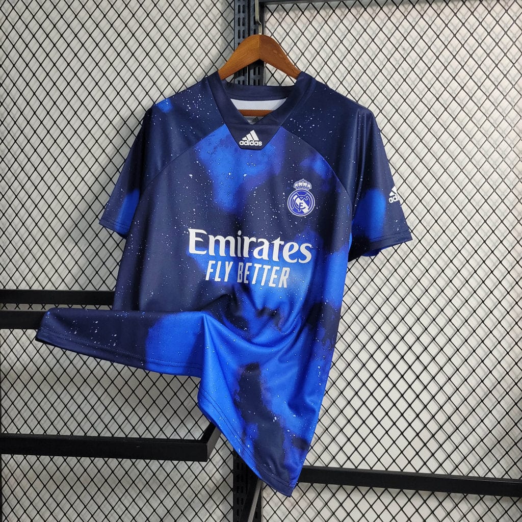 2018/2019 Retro Real Madrid Full Sky Star Special Edition Soccer Jersey