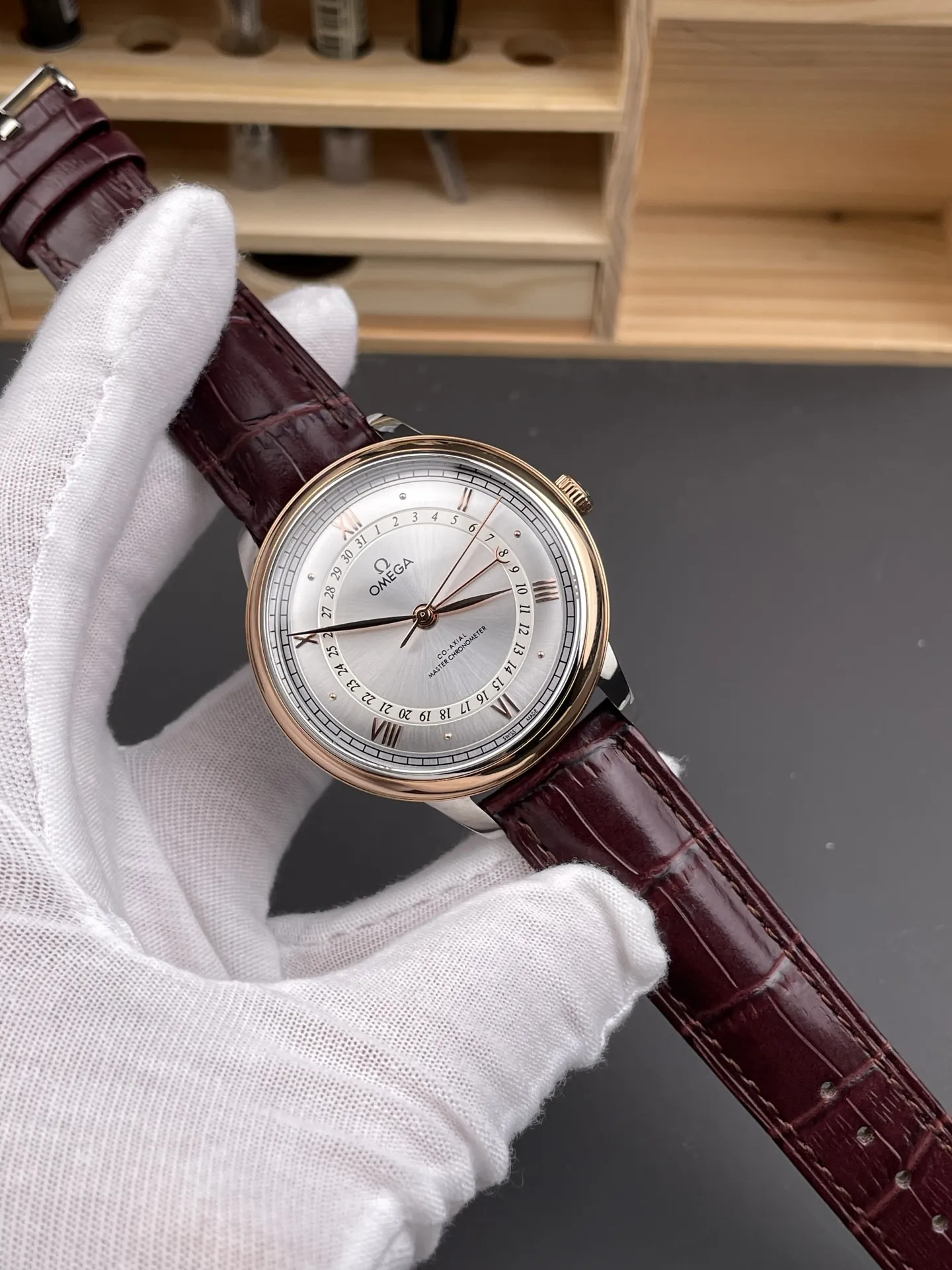 Omega De Ville White 42mm