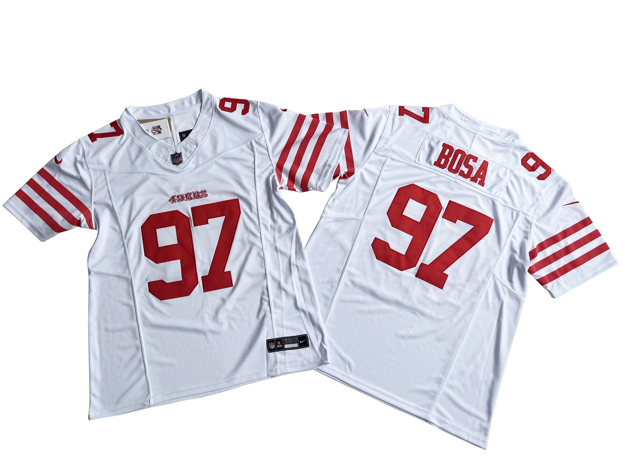 San Francisco 49ers 97# Nick Bosa Nike Vapor F.U.S.E. Limited Jersey