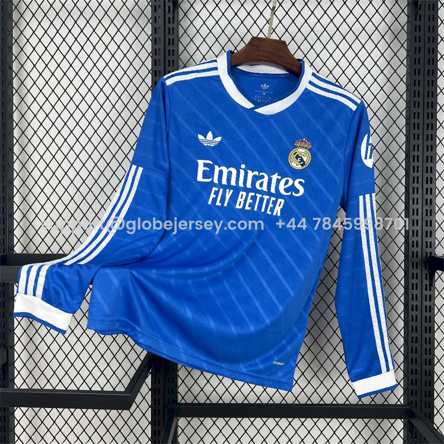 Real Madrid 25-26 Third Long Sleeves Jersey - Fans Version