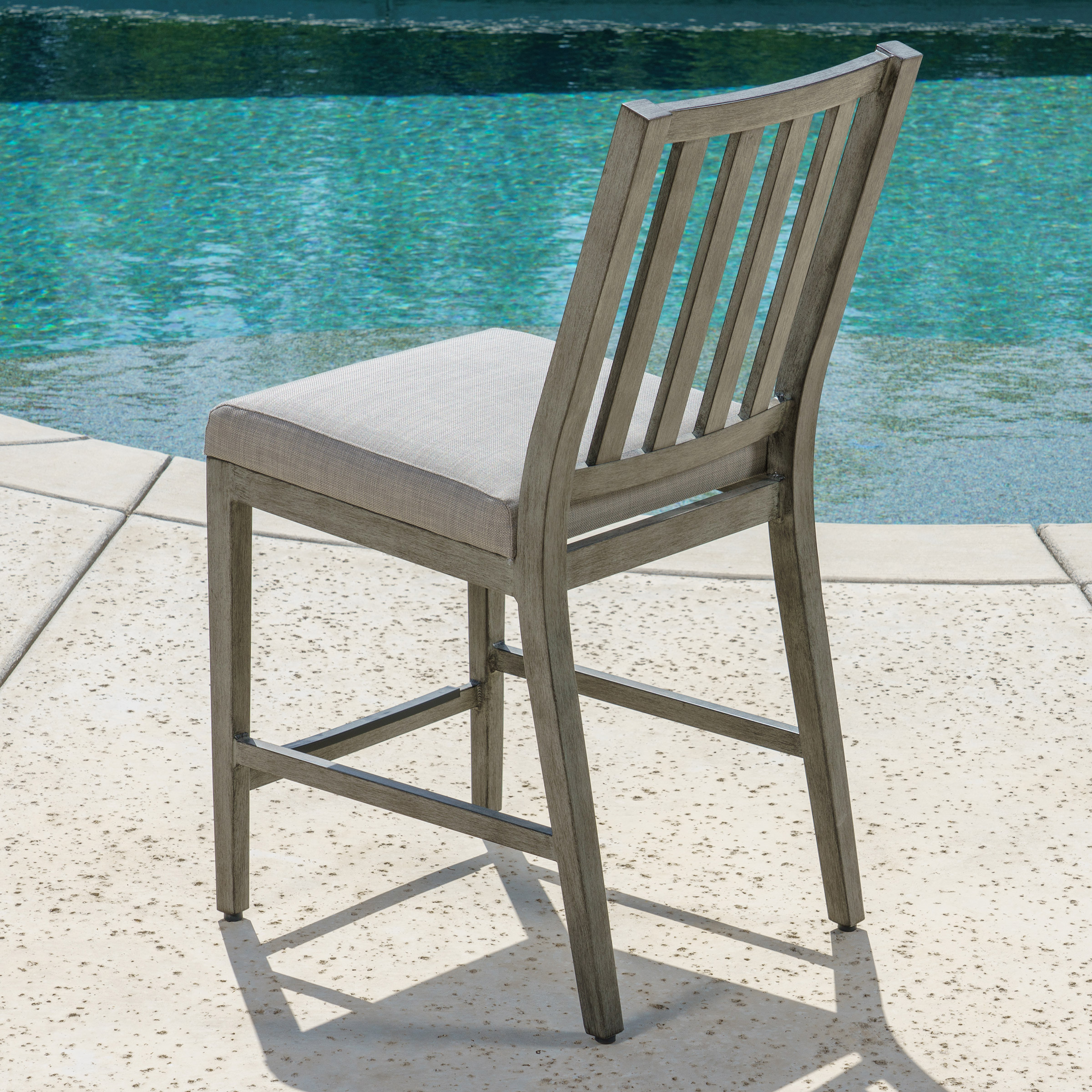 SunVilla Danson 7-piece Outdoor Patio High Dining Set with Expanding Table