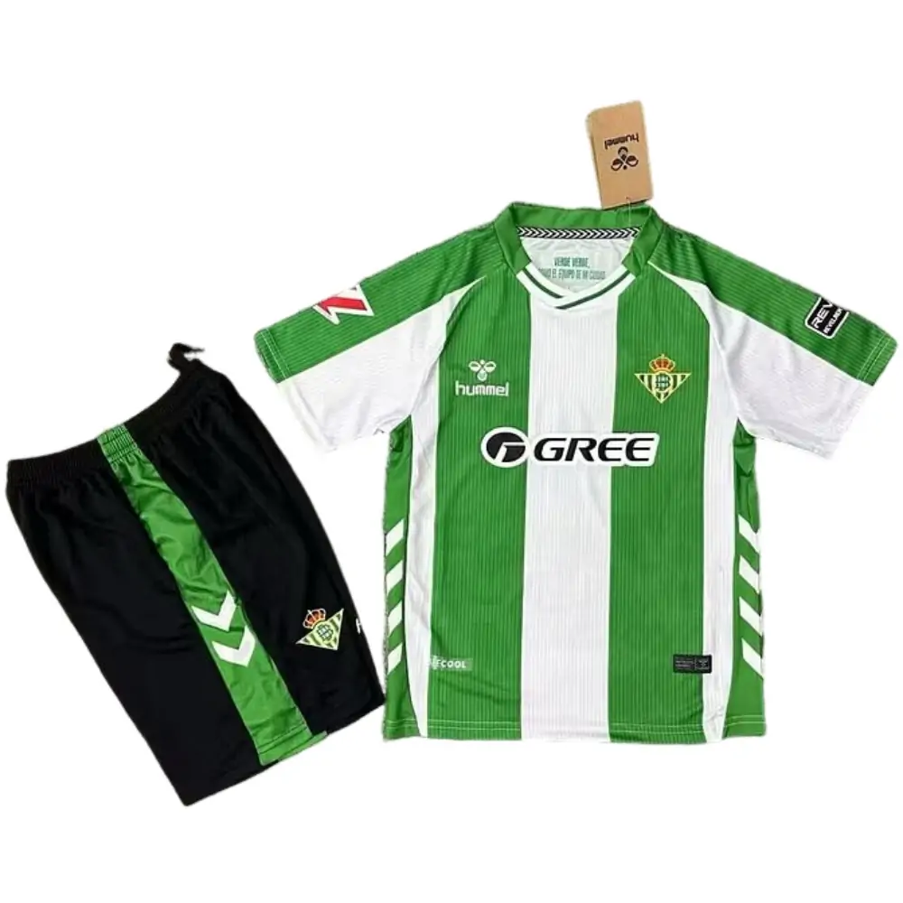 2025-26 Betis Home Jersey-children's edition