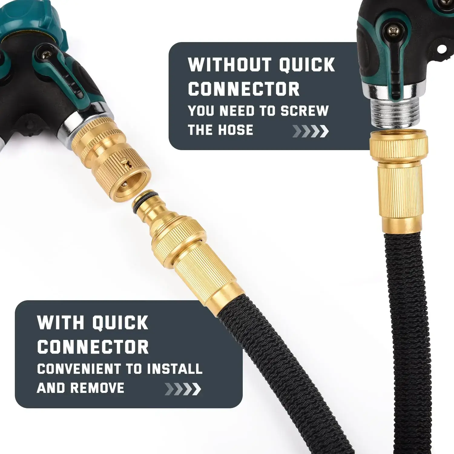 Garden Hose Quick Connector