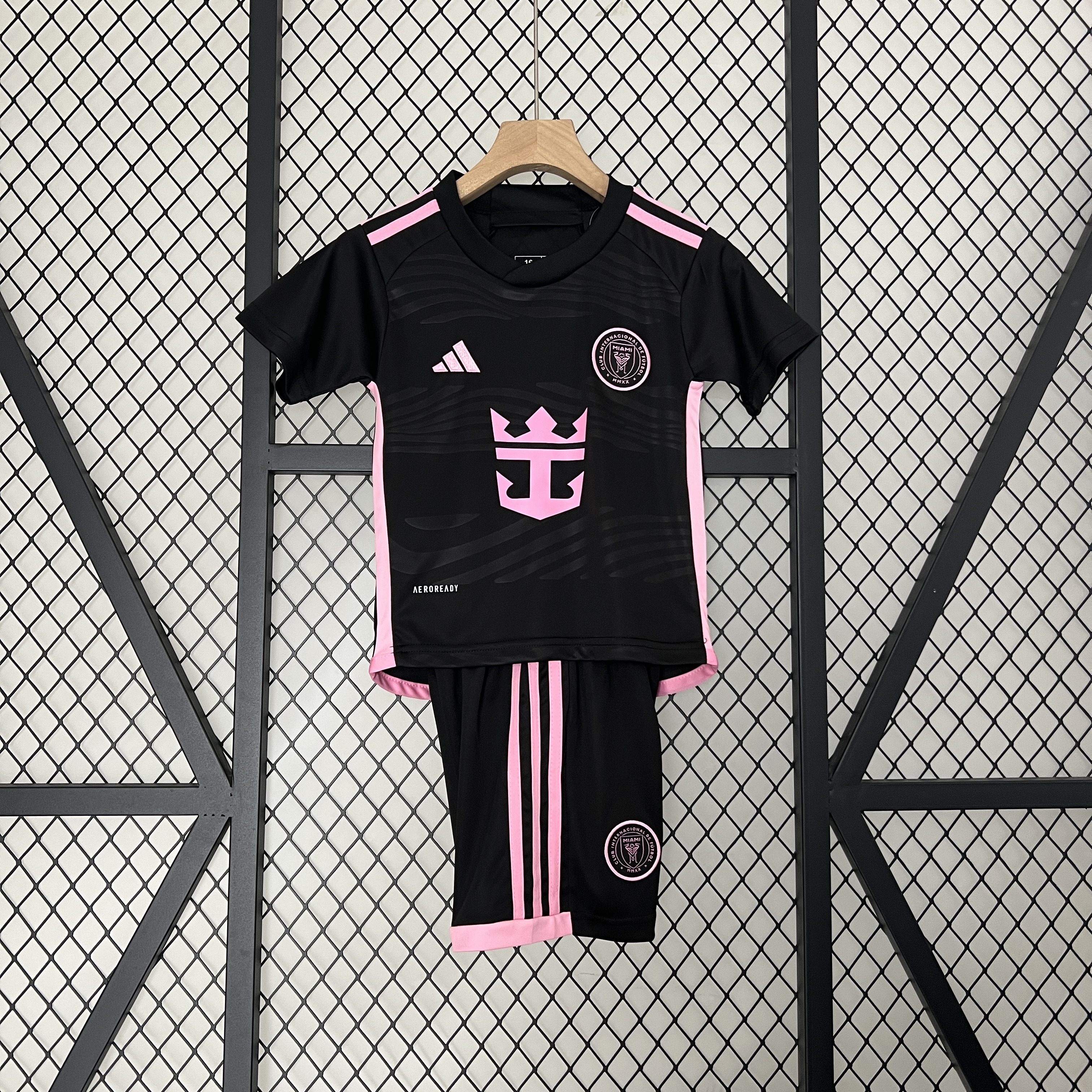 Inter Miami 2024 Away Stadium Kids Kit