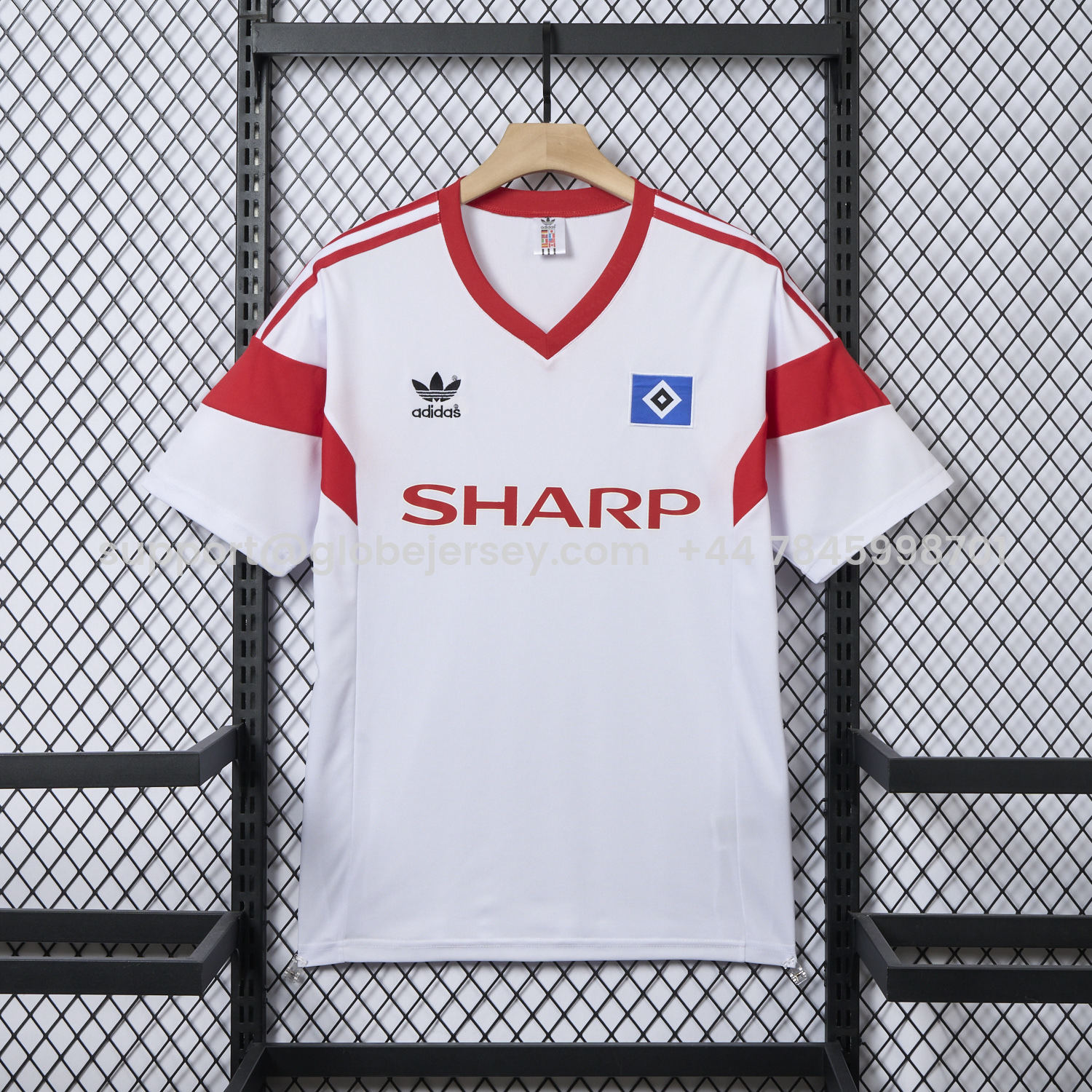 Retro Hamburger SV 1988 Home Jersey