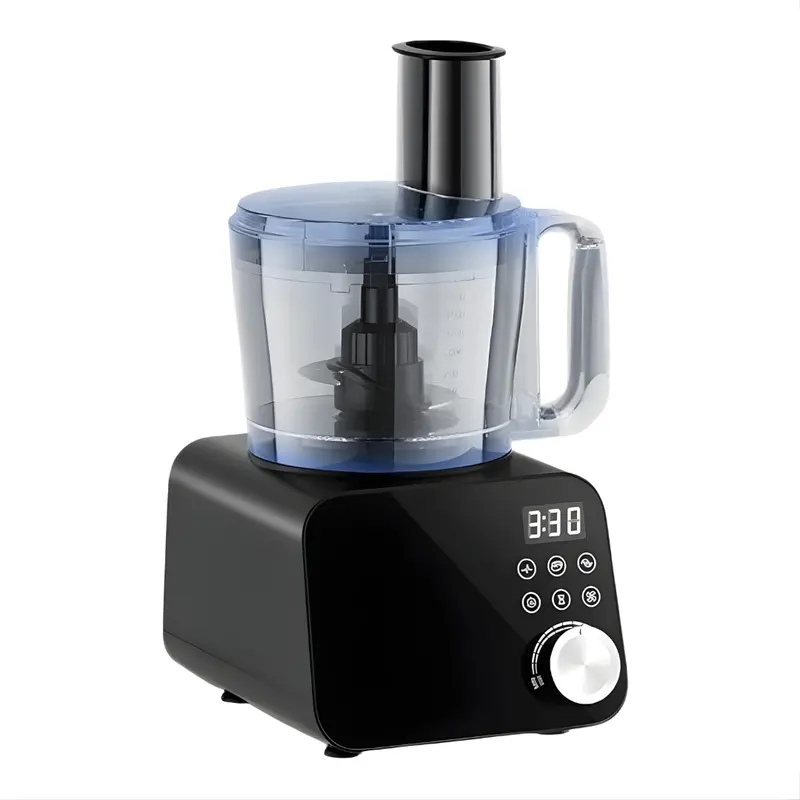 12-Cup Professional Food Processor – 600W Motor. 11 Speeds. 6 Preprogrammed Functions