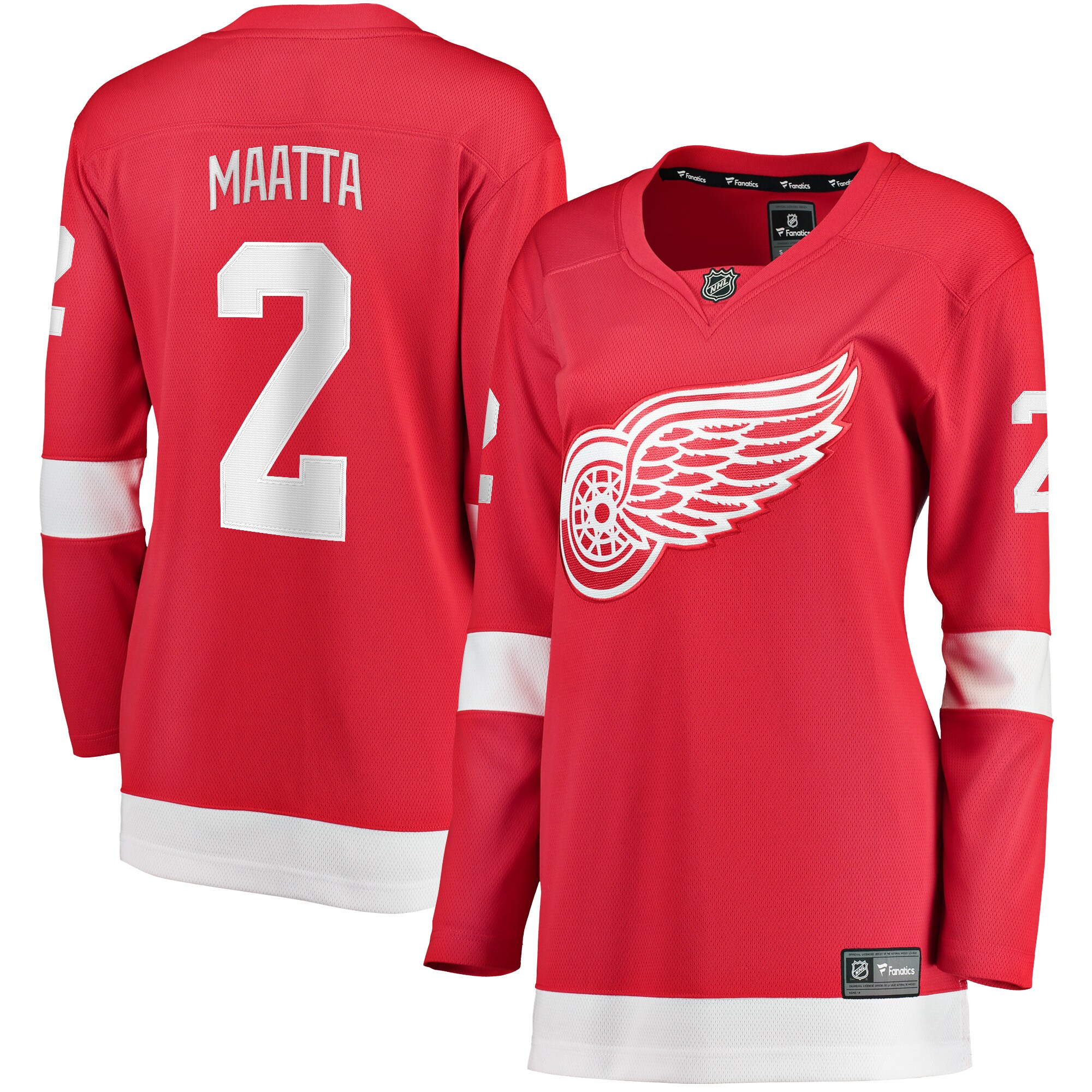 Olli Maatta Detroit Red Wings Fanatics Women’s Home Breakaway   Jersey – Red