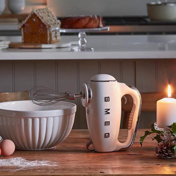 SMEG - Sbattitore 50's Style – HMF01CREU-Panna