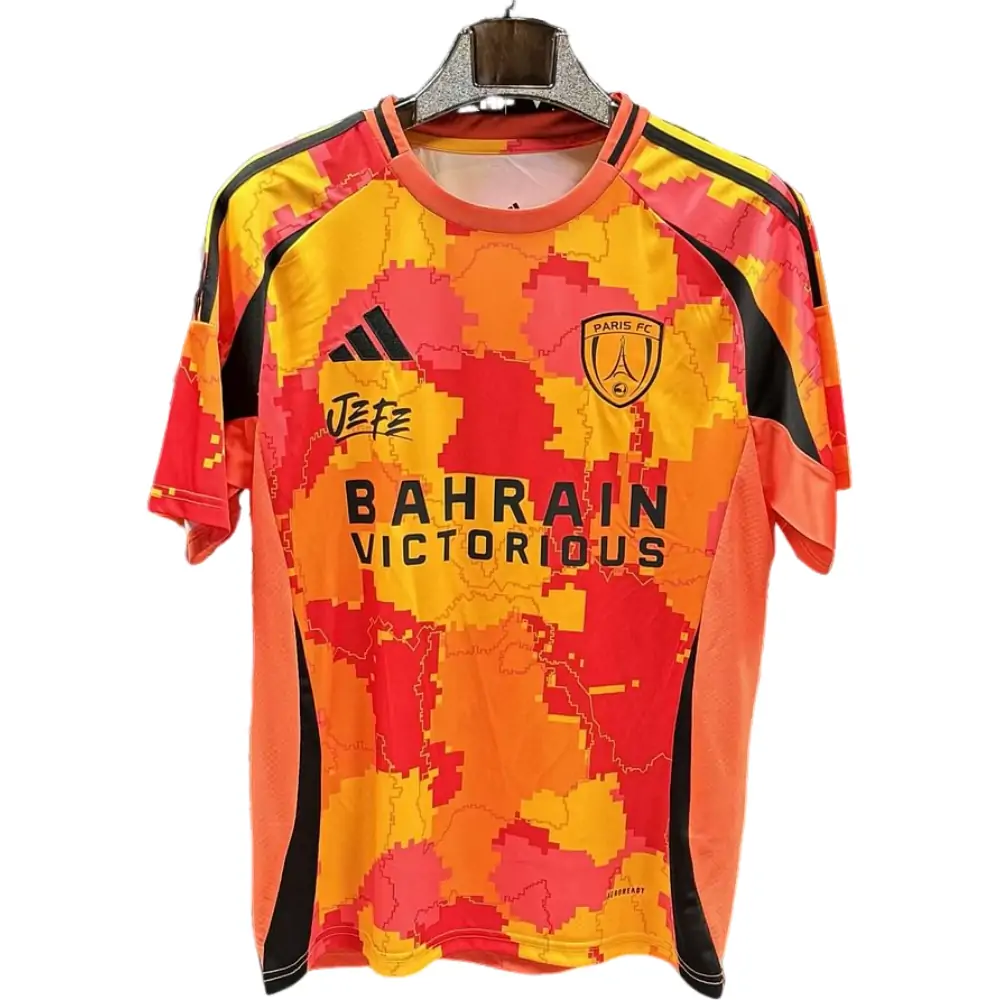 2025-26 Paris FC Special Edition Orange Jersey - Fan Edition