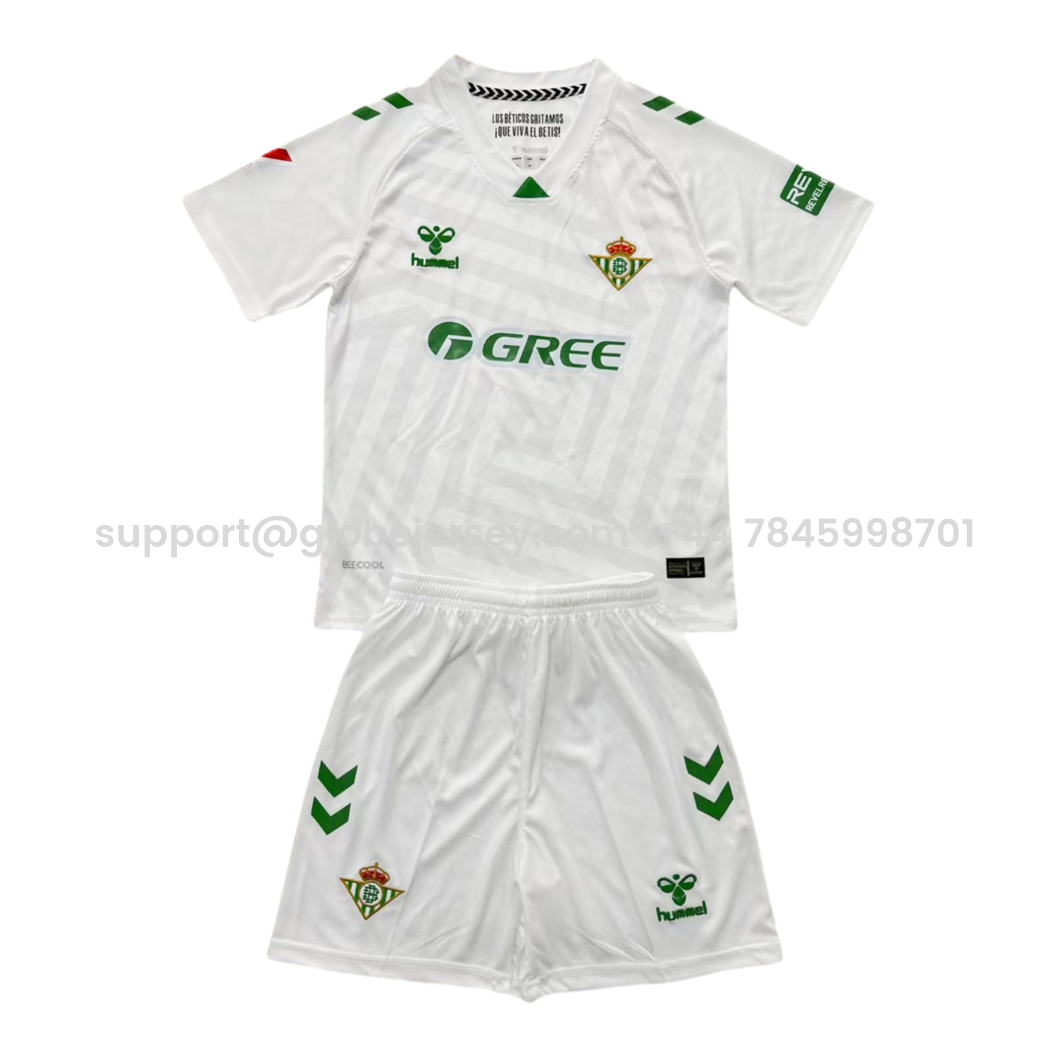 Real Betis 25-26 White Goalkeeper Men's Adult Jersey Set - Fans Version