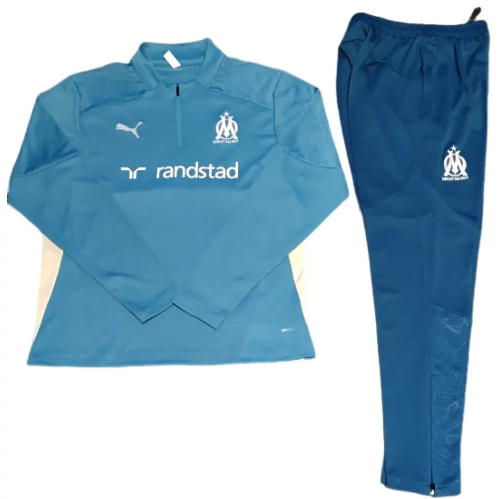 2024-25 New Season Marseille Hu Green Children's Training Jersey