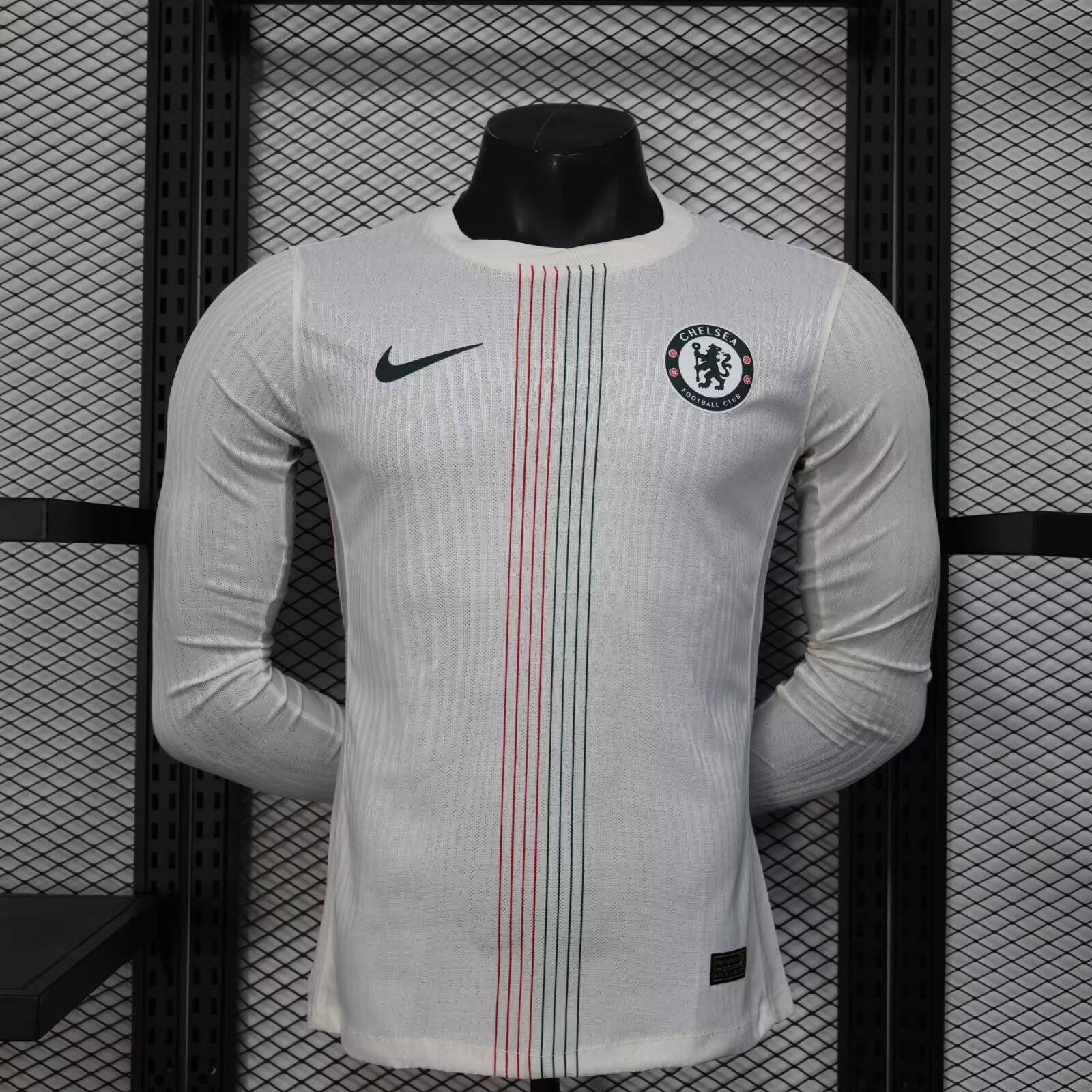 2025/2026 Long Sleeve Player Version Chelsea Away Football Shirt 1:1 Thai Quality