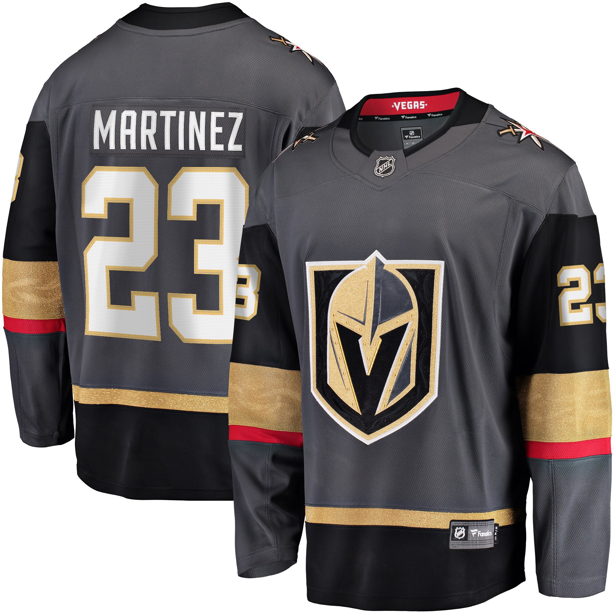 Alec Martinez Vegas Golden Knights Fanatics Breakaway Alternate   Jersey – Gray