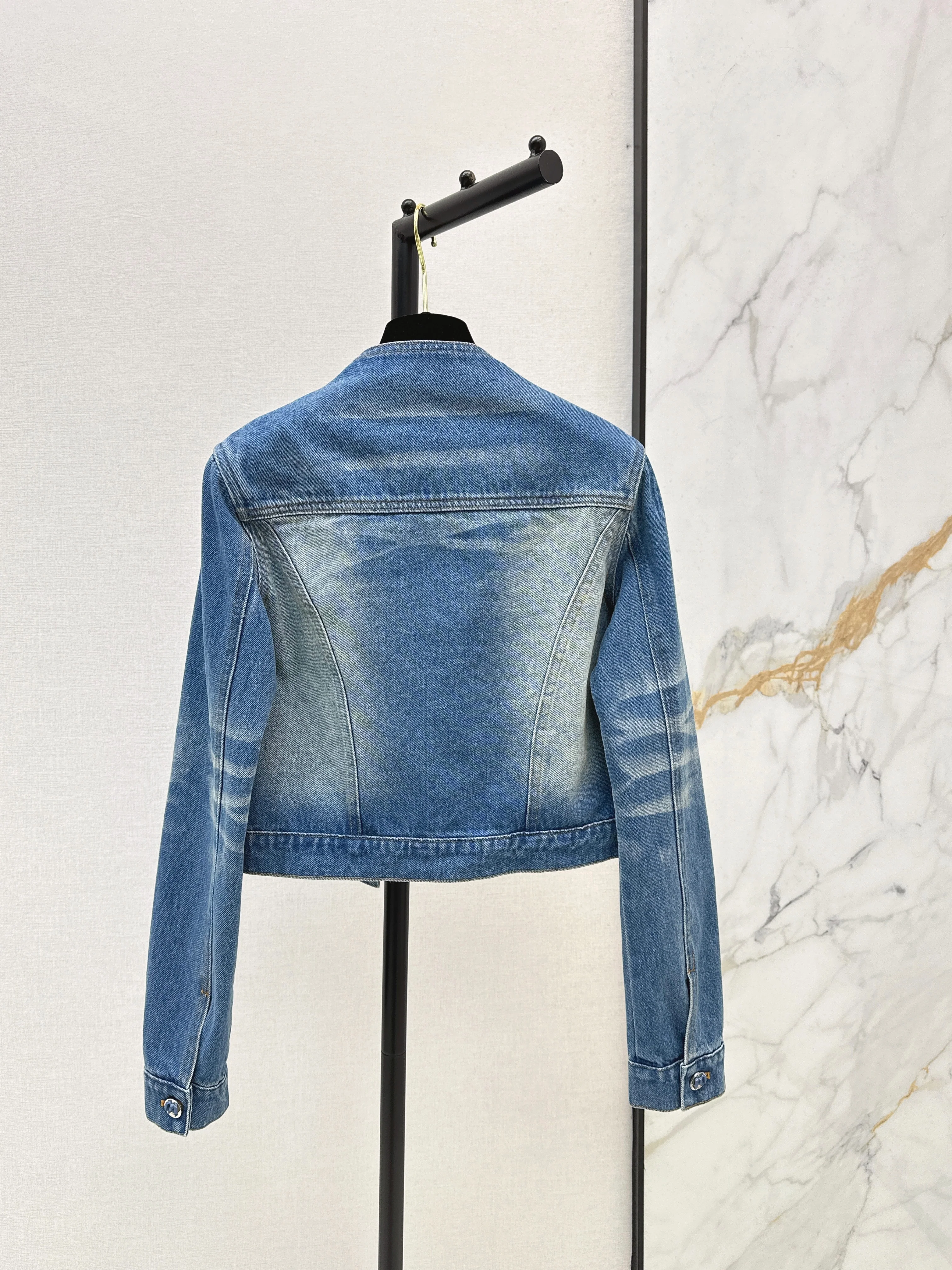 26SS Latest Spring/Summer Distressed Washed Denim Jacket