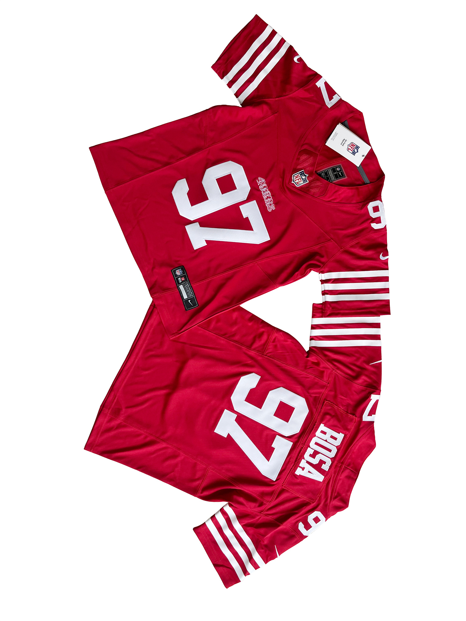 Youth San Francisco 49ers 97# Nick Bosa Vapor F.U.S.E. Limited Jersey