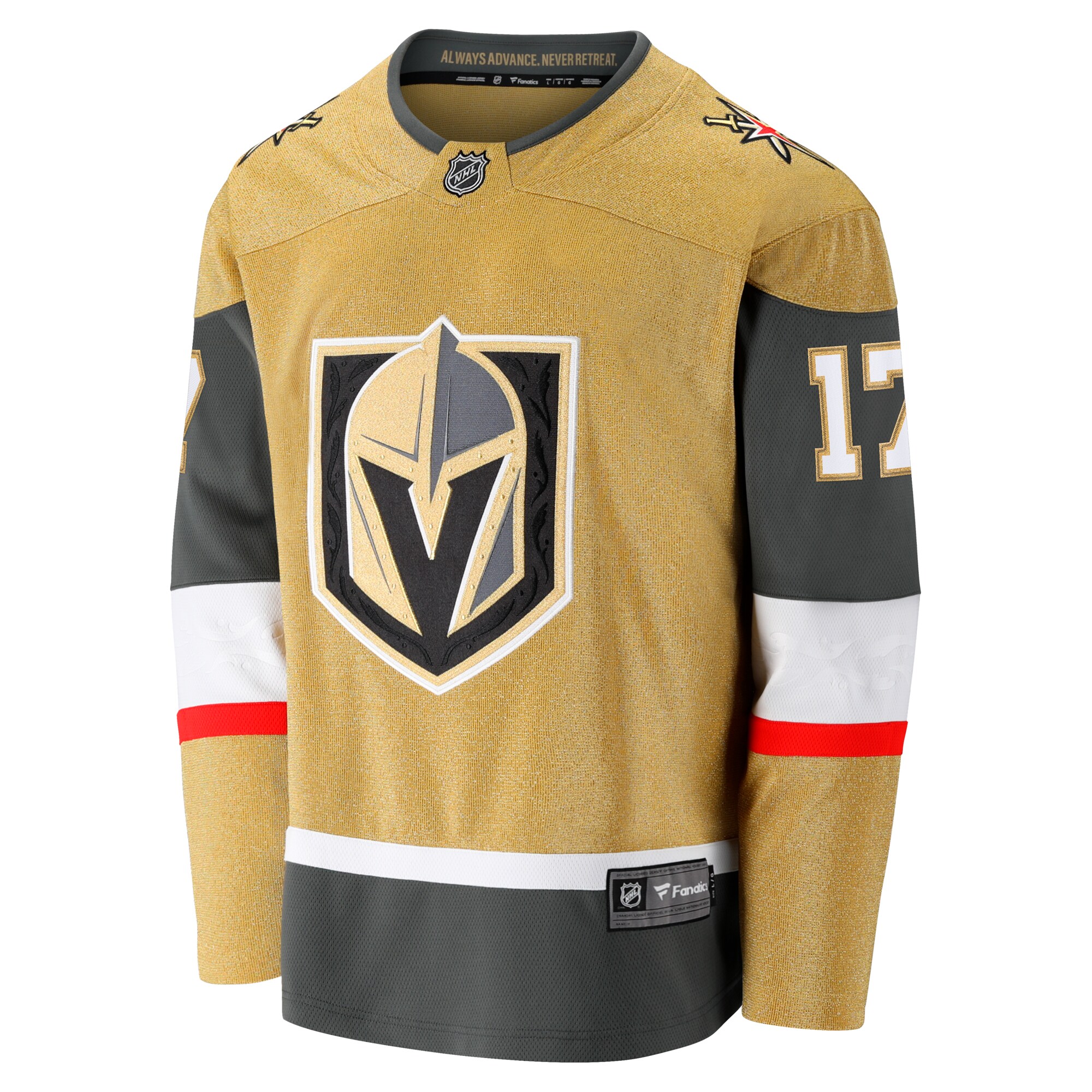 Ben Hutton Vegas Golden Knights Fanatics Home Premier Breakaway   Jersey – Gold