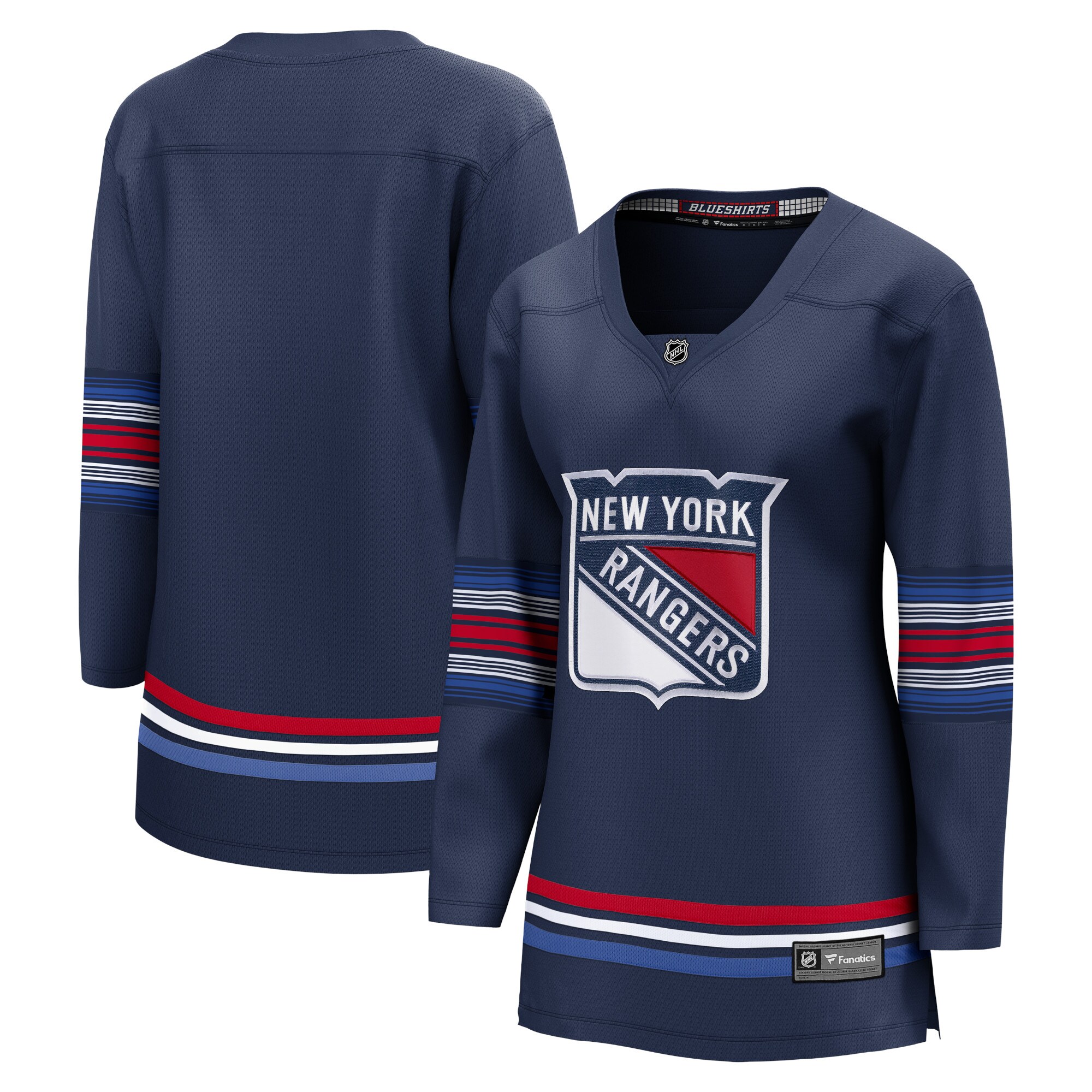 New York Rangers Fanatics Women’s Alternate Premier Breakaway Jersey – Navy