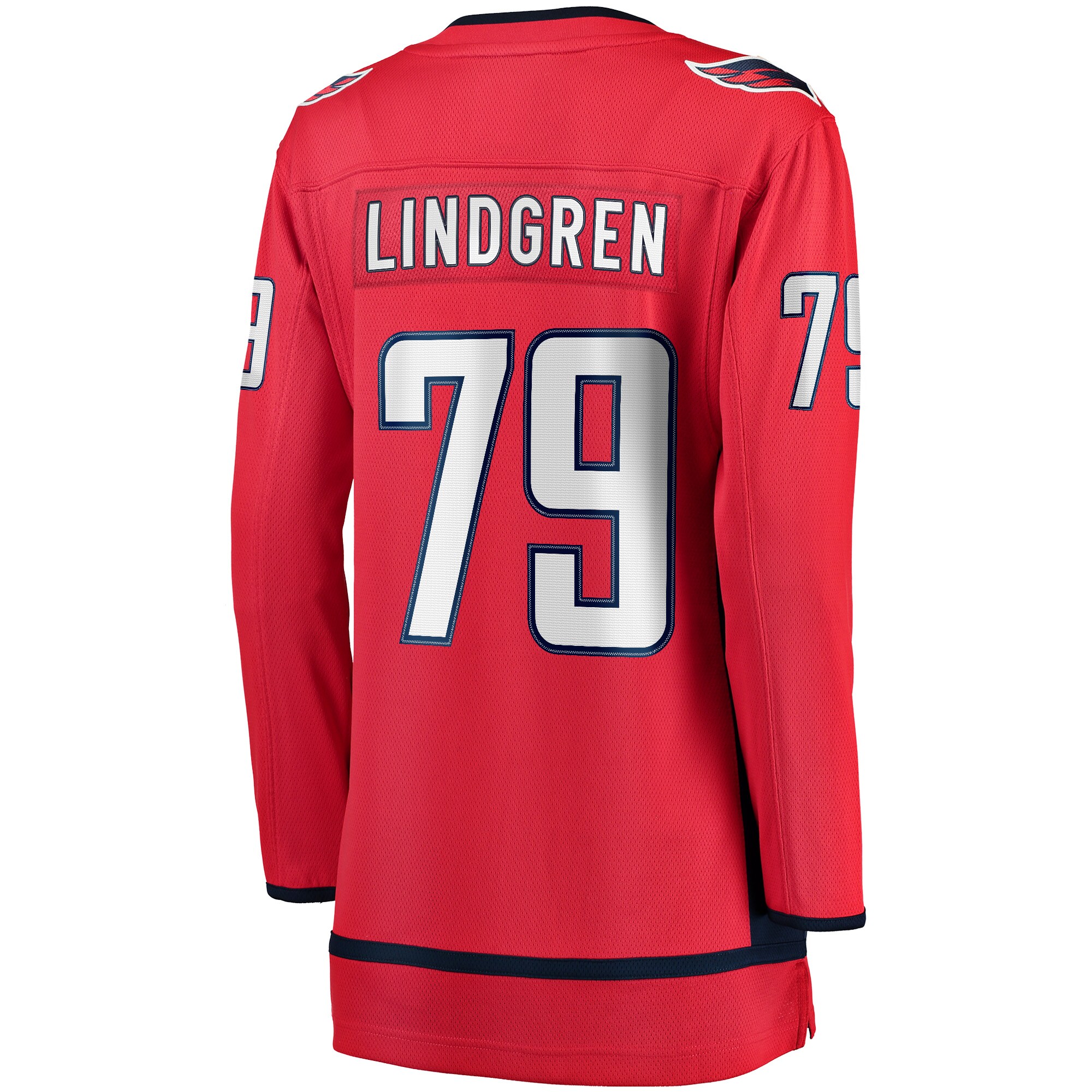 Charlie Lindgren Washington Capitals Fanatics Women’s Home Breakaway   Jersey – Red
