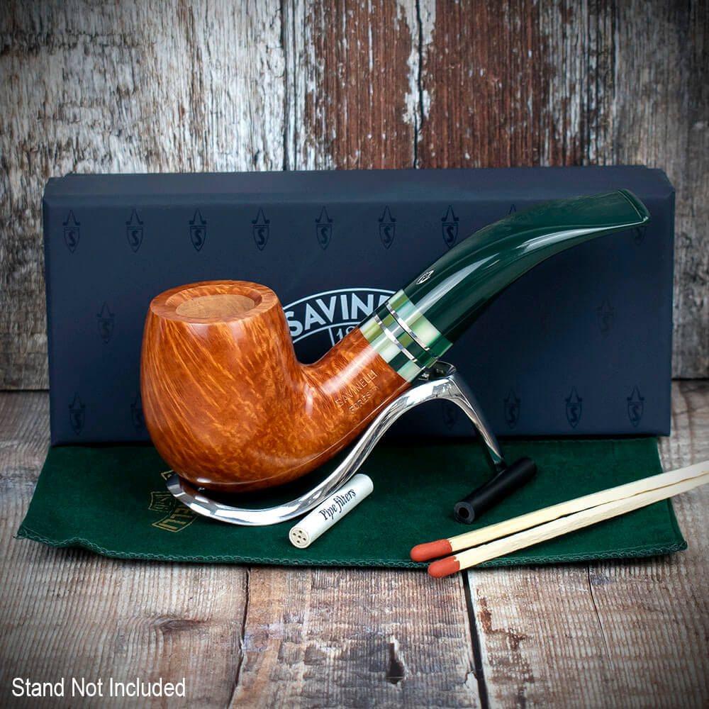 Savinelli Foresta Smooth Natural 616 - 6mm Briar Pipe