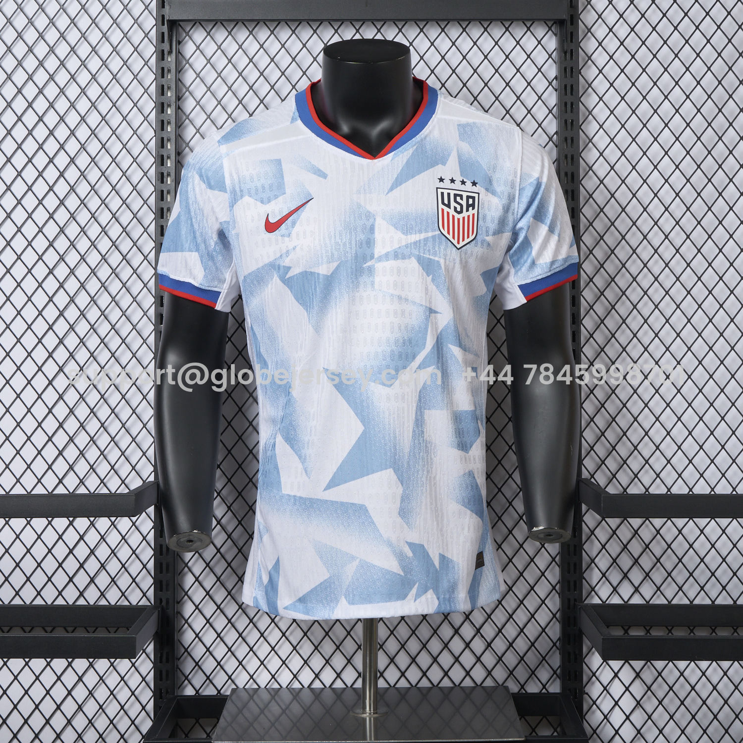United States USA 25-26 Women's Team Home Jersey - Men's Player Version