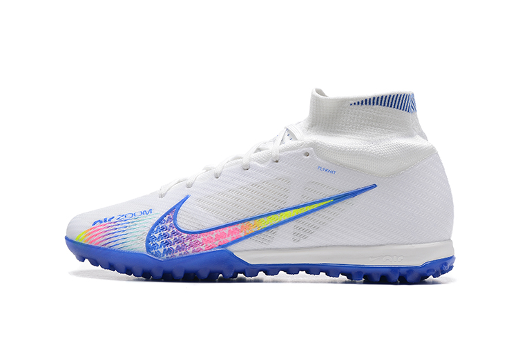 Assassin XV high-top fully knitted waterproof MD air cushion grass spike football shoes