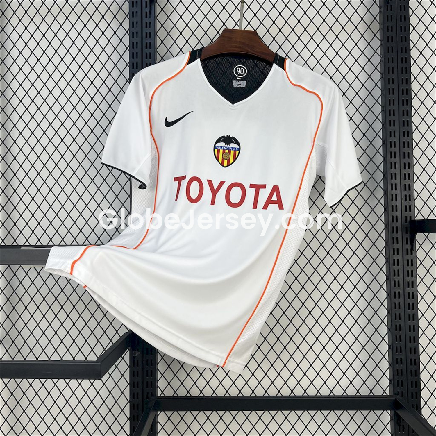 Retro Valencia 2004-05 Home Jersey