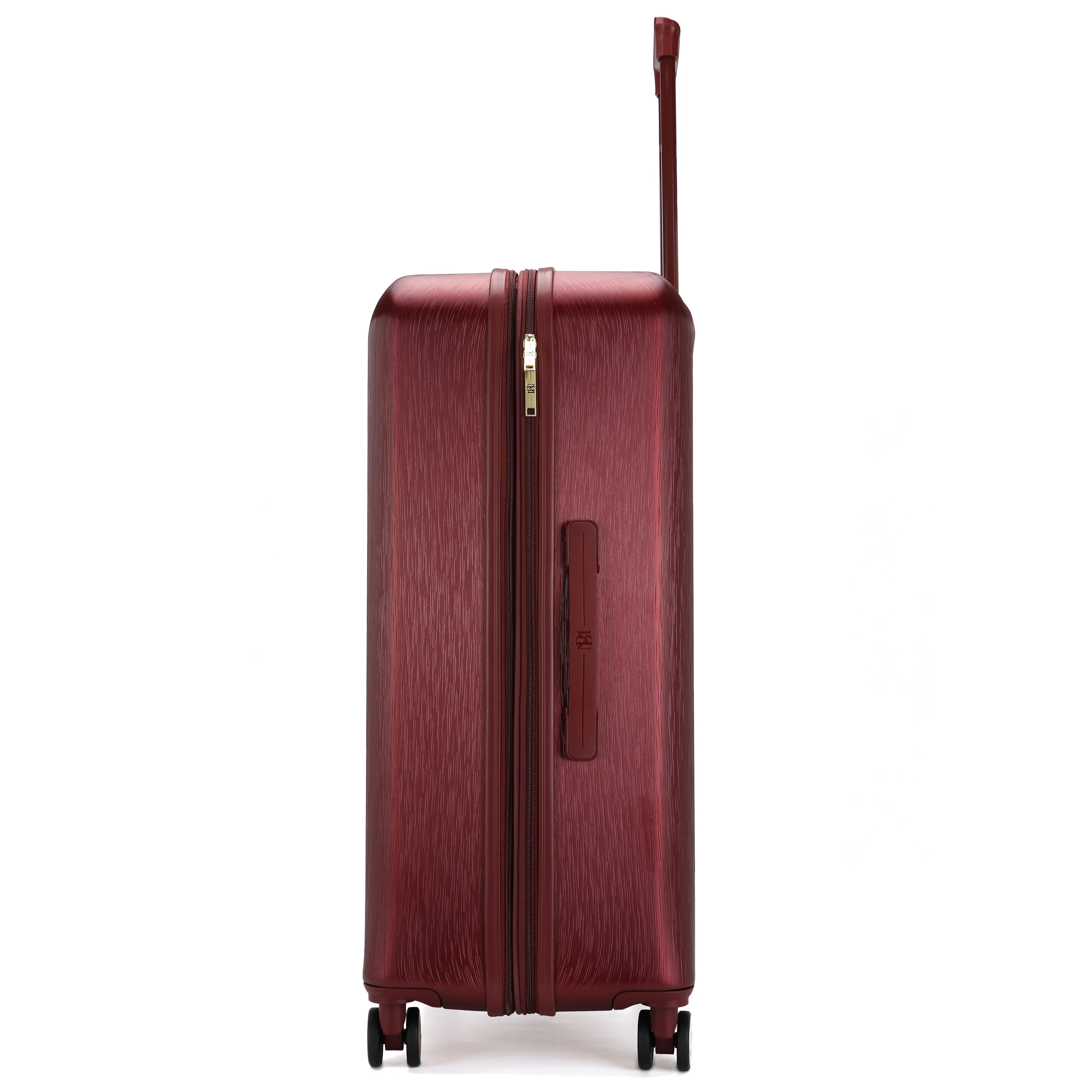 BADGLEY MISCHKA Diamond 3 Piece Expandable Luggage Set (Burgundy)