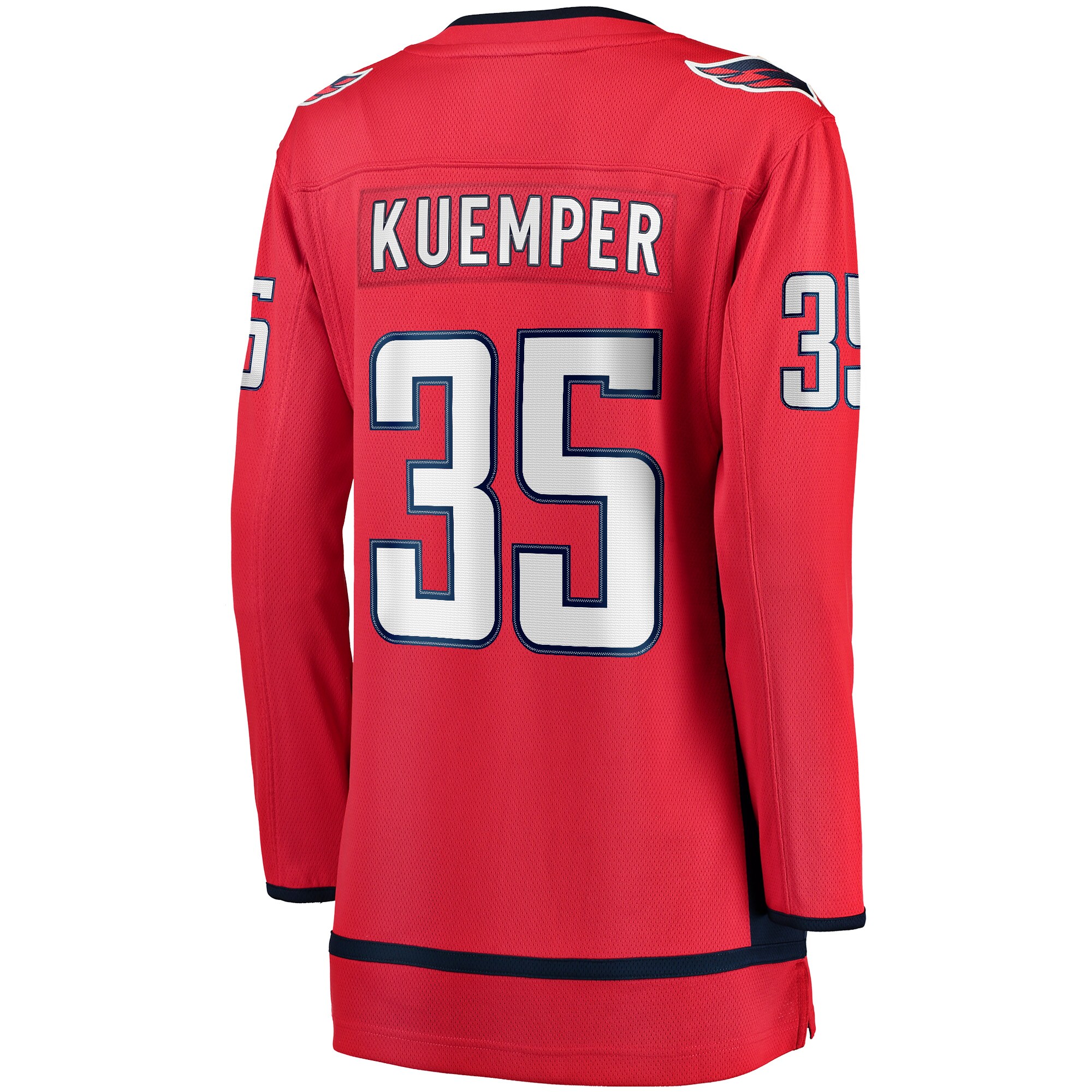 Darcy Kuemper Washington Capitals Fanatics Women’s Home Breakaway   Jersey – Red