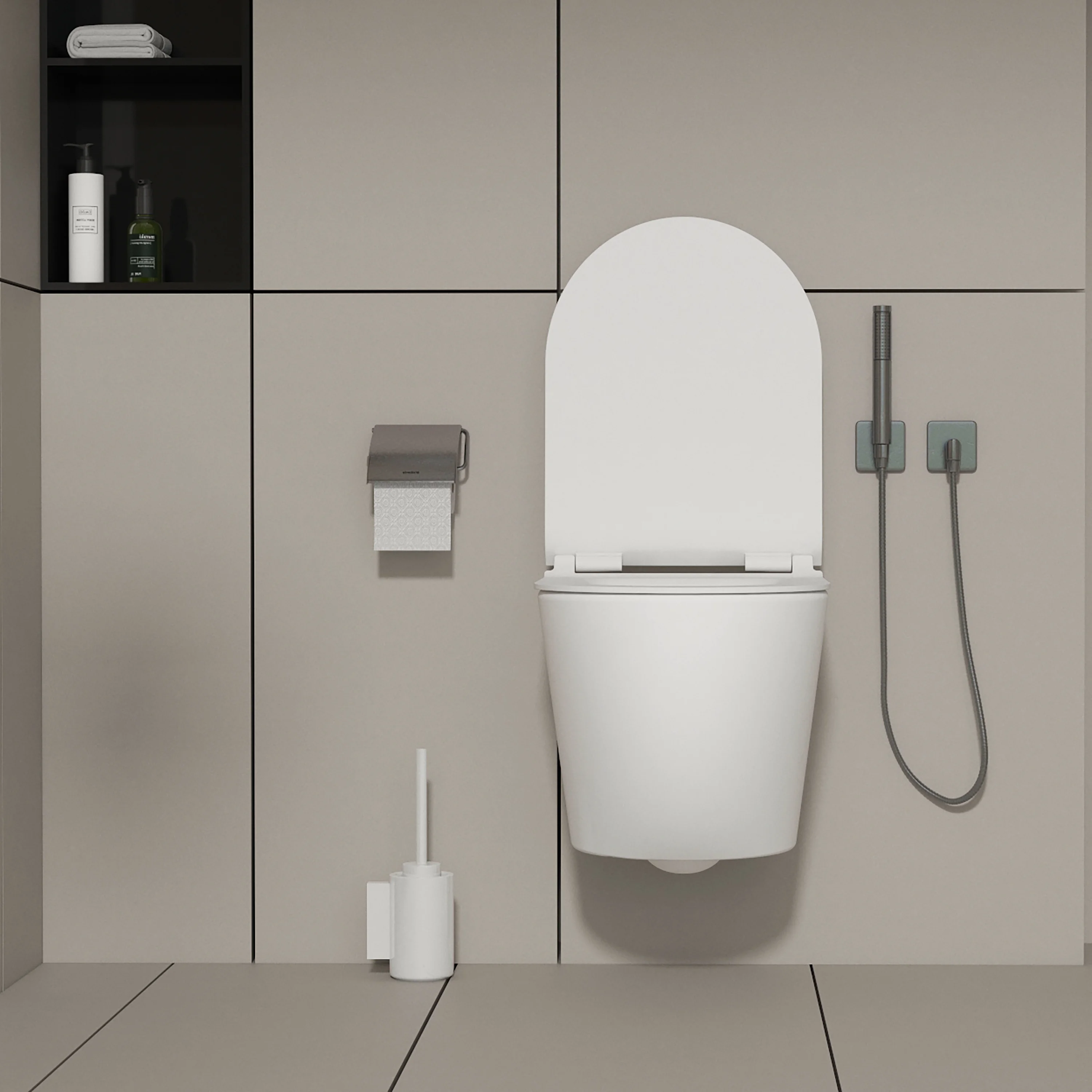 MEJE#MJ-2003R, Rimless Toilet Ceramic Nano Coating Hanging Toilet Wall Hung Toilet Bowl 21.65 x 14.17 x 14.96 inches Glossy Finish