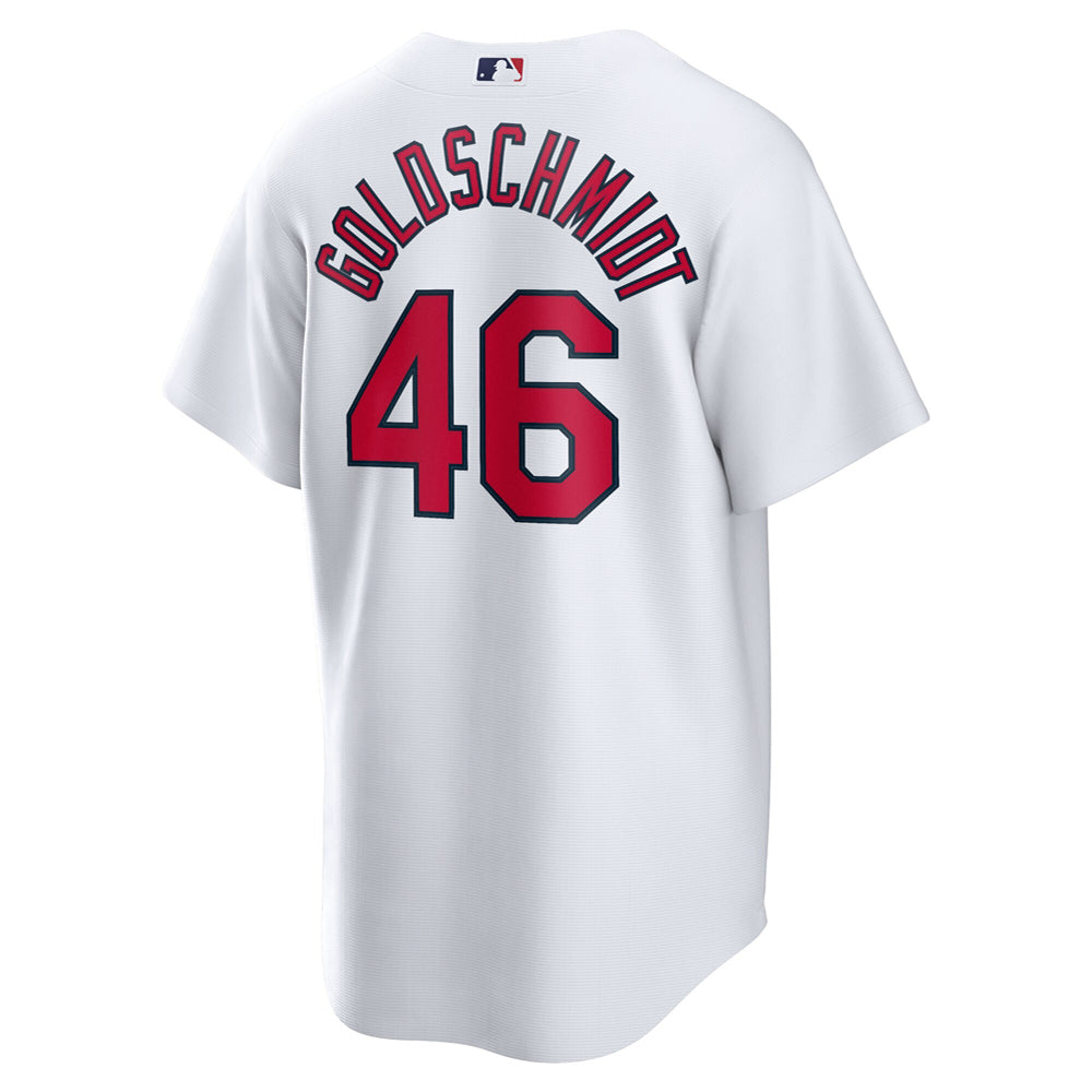 Men's St. Louis Cardinals Paul Goldschmidt Home Player Name Jersey - White