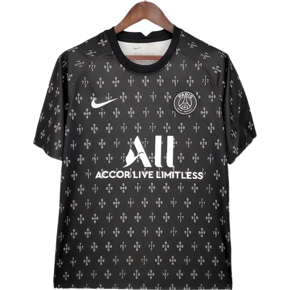 2021/2022 Psg Paris Saint-Germain Training Wear Black - Fans Edition