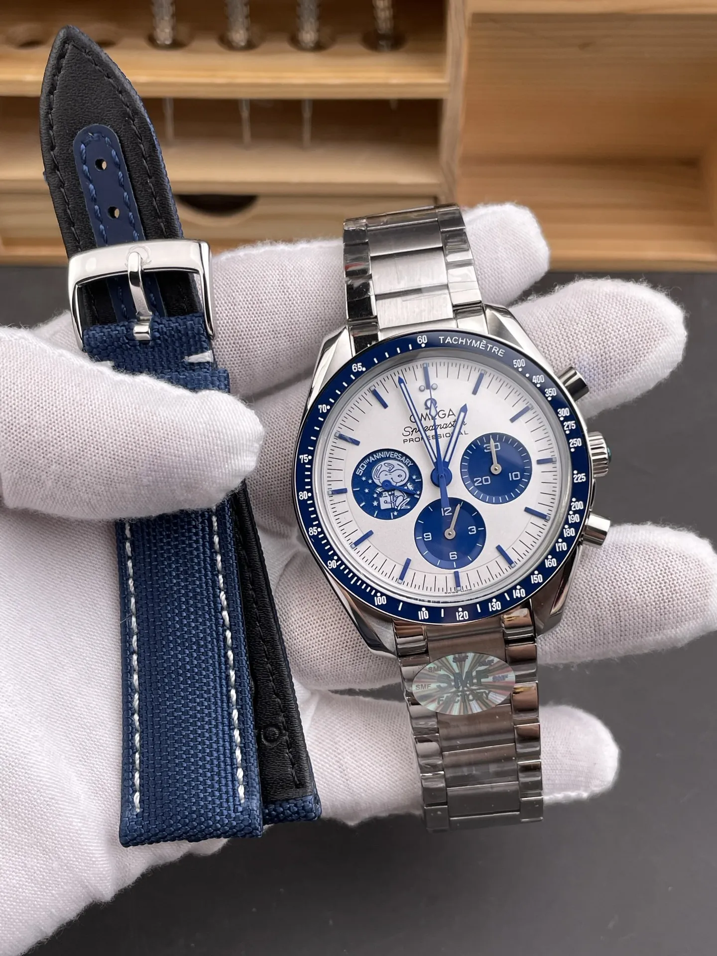 Omega Speedmaster Dual Strap 42mm
