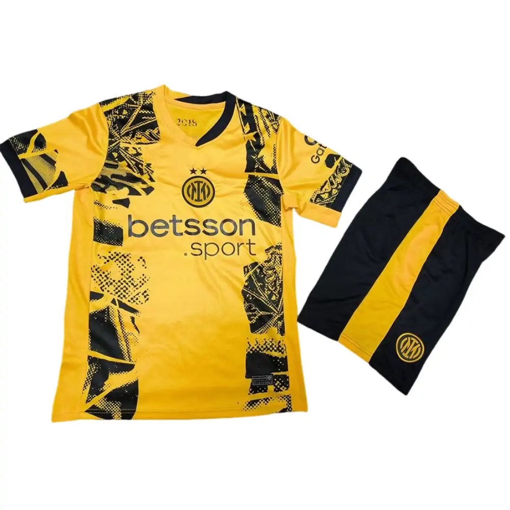 2024/25 Inter Milan Second Away Jersey Children's suit - Fans Edition
