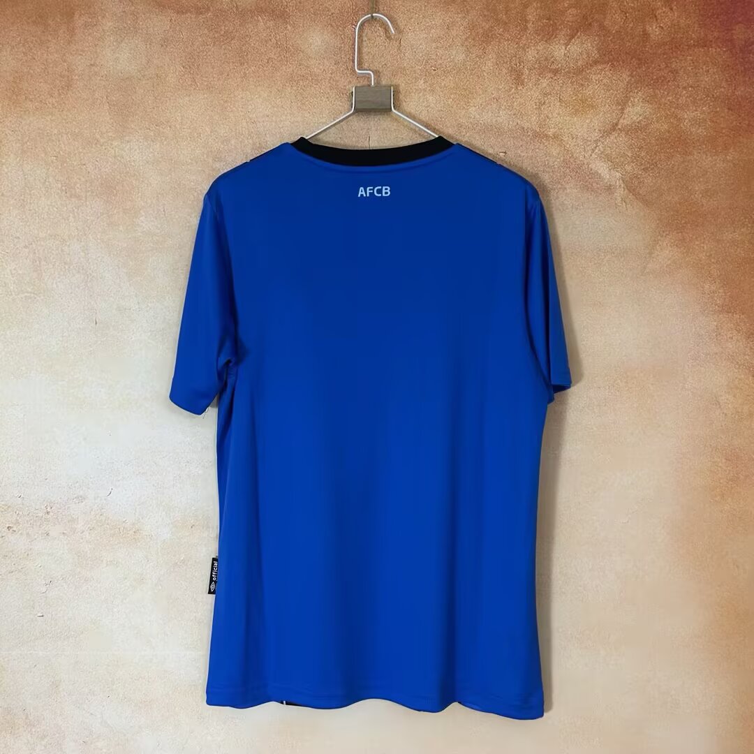 2025-2026 Bournemouth Away Blue Shirt - Fan Edition