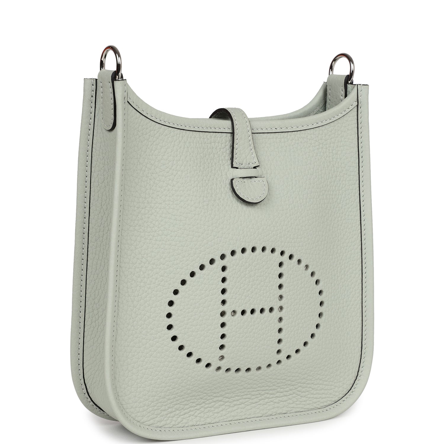 Evelyne TPM Gris Neve Clemence Palladium Hardware