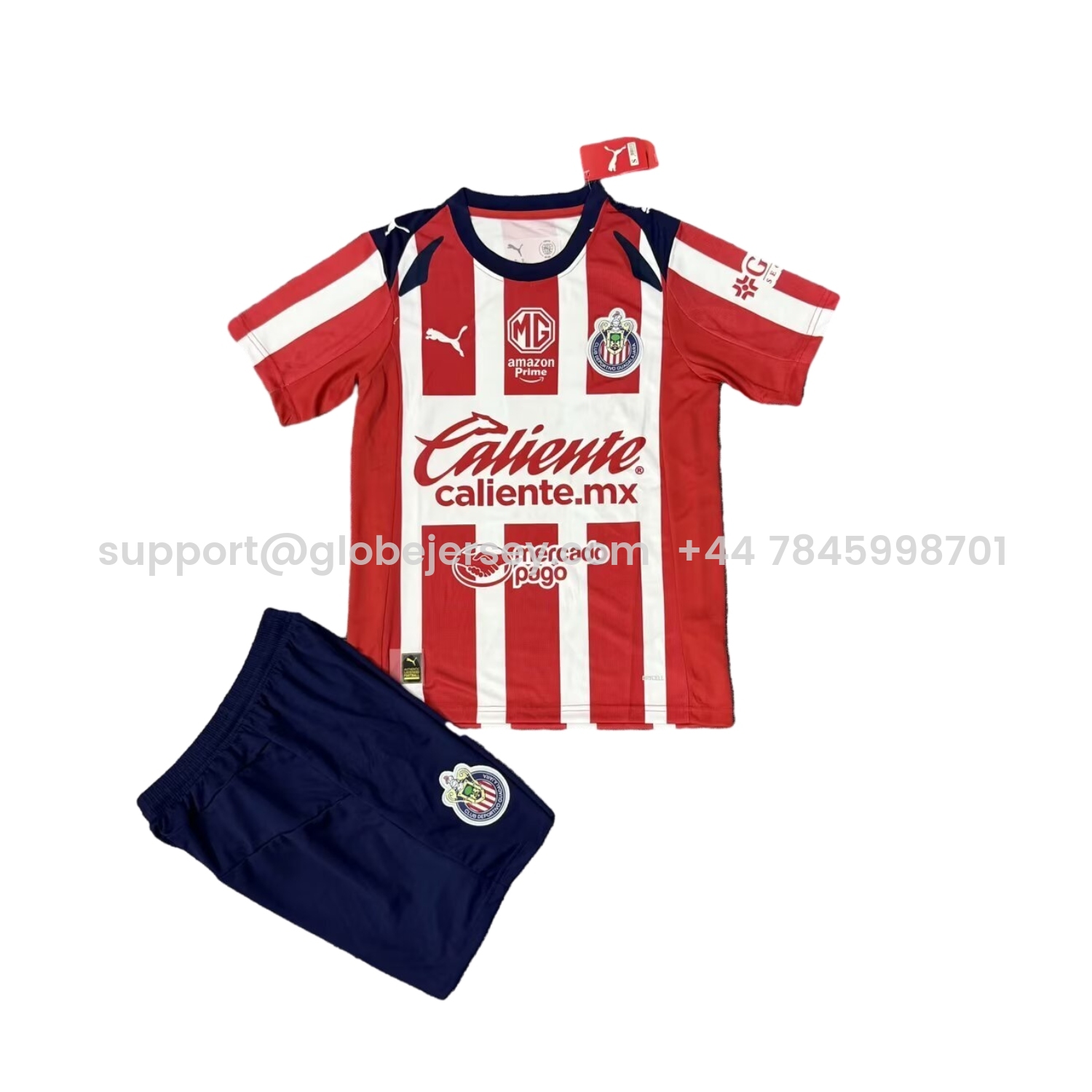 Chivas de Guadalajara 25-26 Home Kids Kit