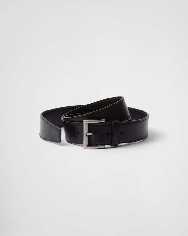 Leather belt