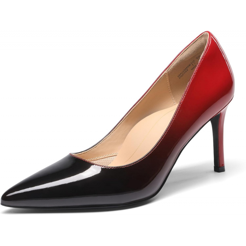 Women's High Heels Pump Closed Pointed Toe