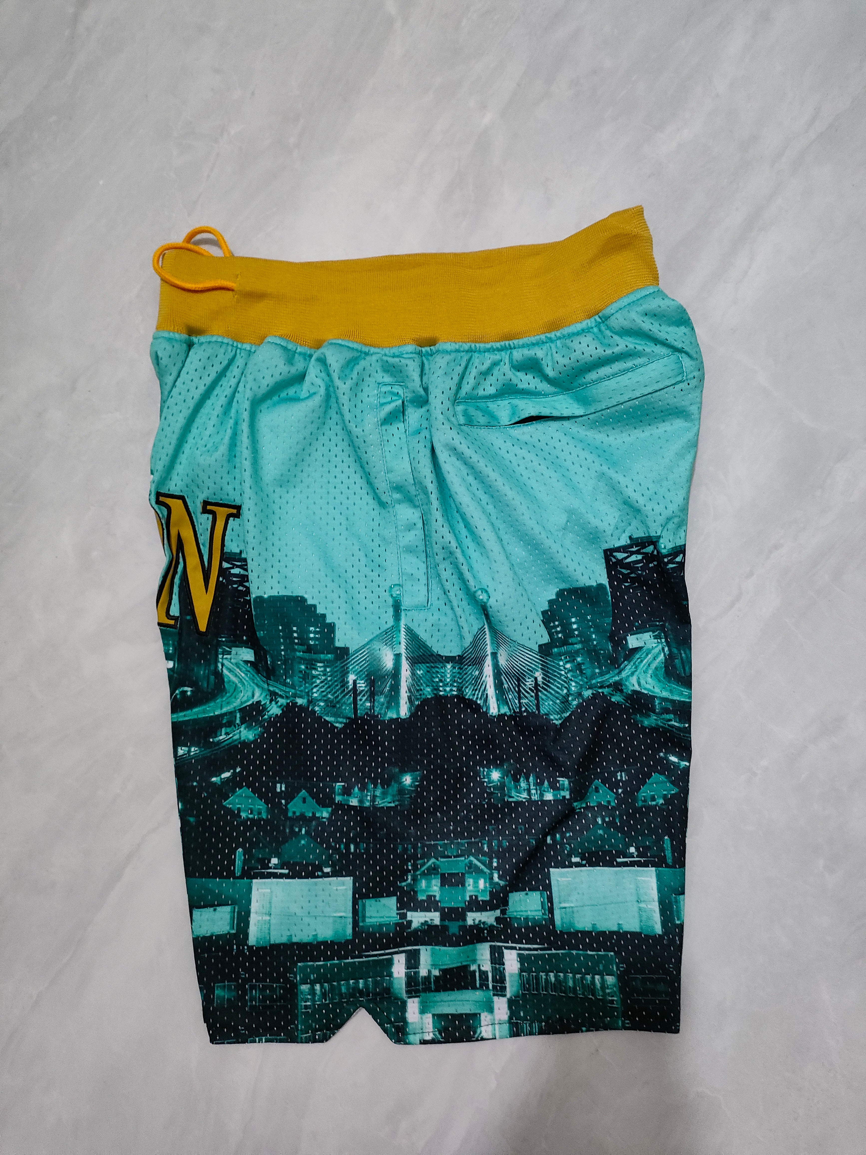 Boston Celtics light green pocket pants