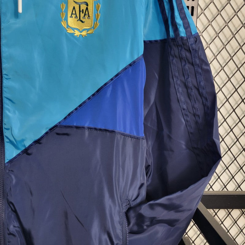 2023/2024 Argentina Windbreaker Blue Jersey