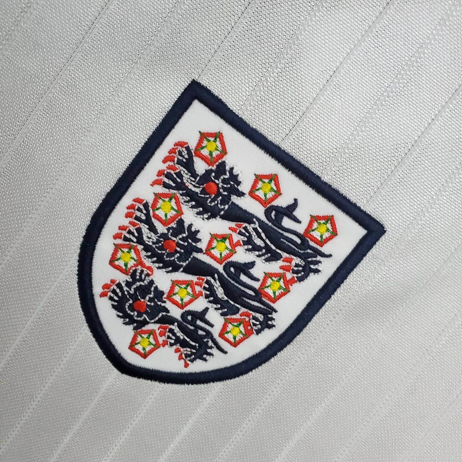 1984/1987 England home white retro jersey