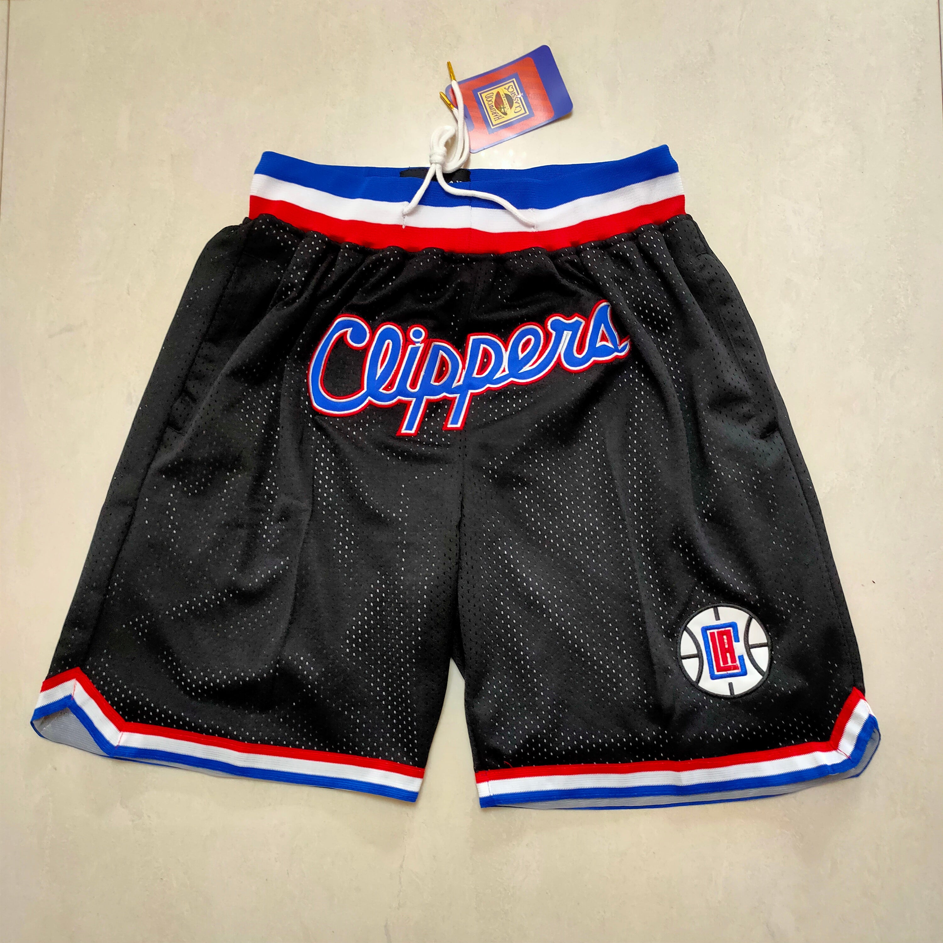 Los Angeles Clippers black pocket pants