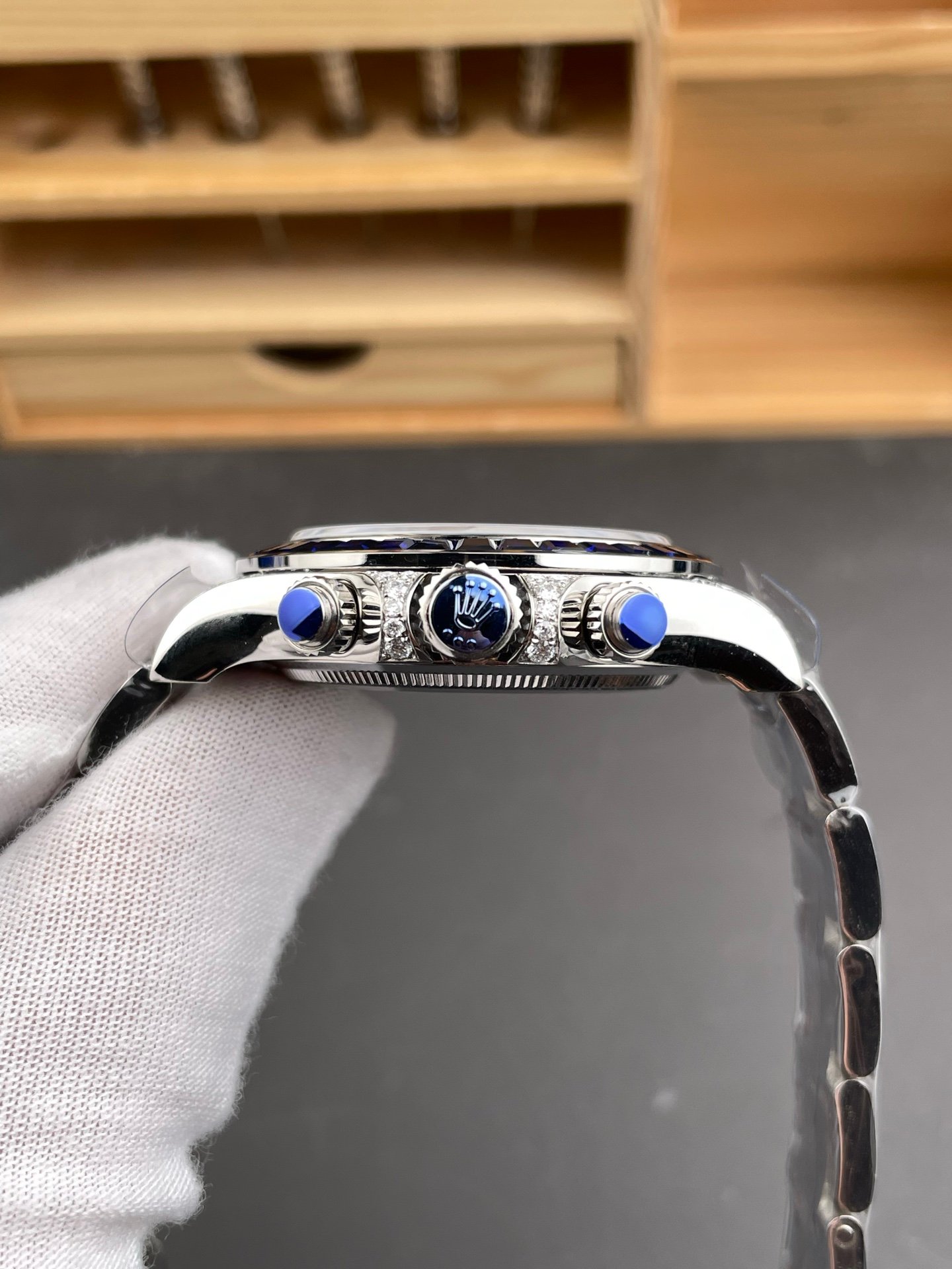 Rolex Daytona Lab-Grown Blue Diamond