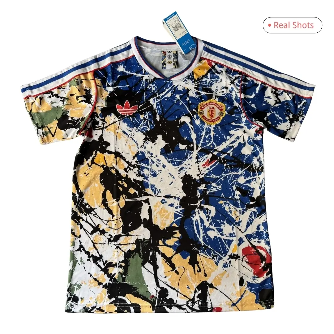 Manchester United Stone Roses 2026 Lifestyle Jersey