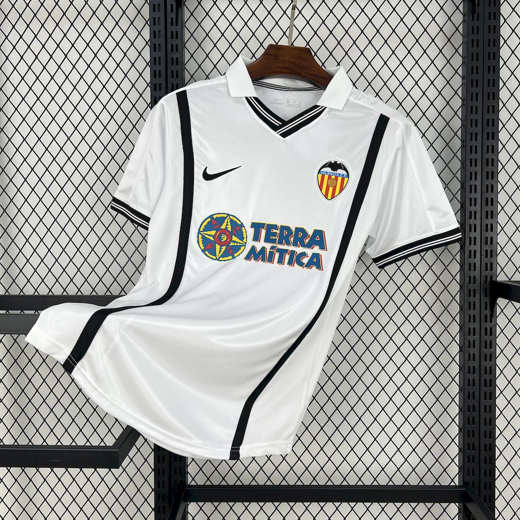 Retro Valencia 2000-01 Home Jersey