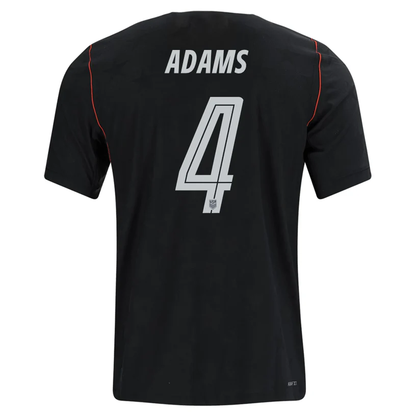 Nike Mens Adams United States Away Stadium Jersey 2026 (Dark Obsidian/Pure Platinum)