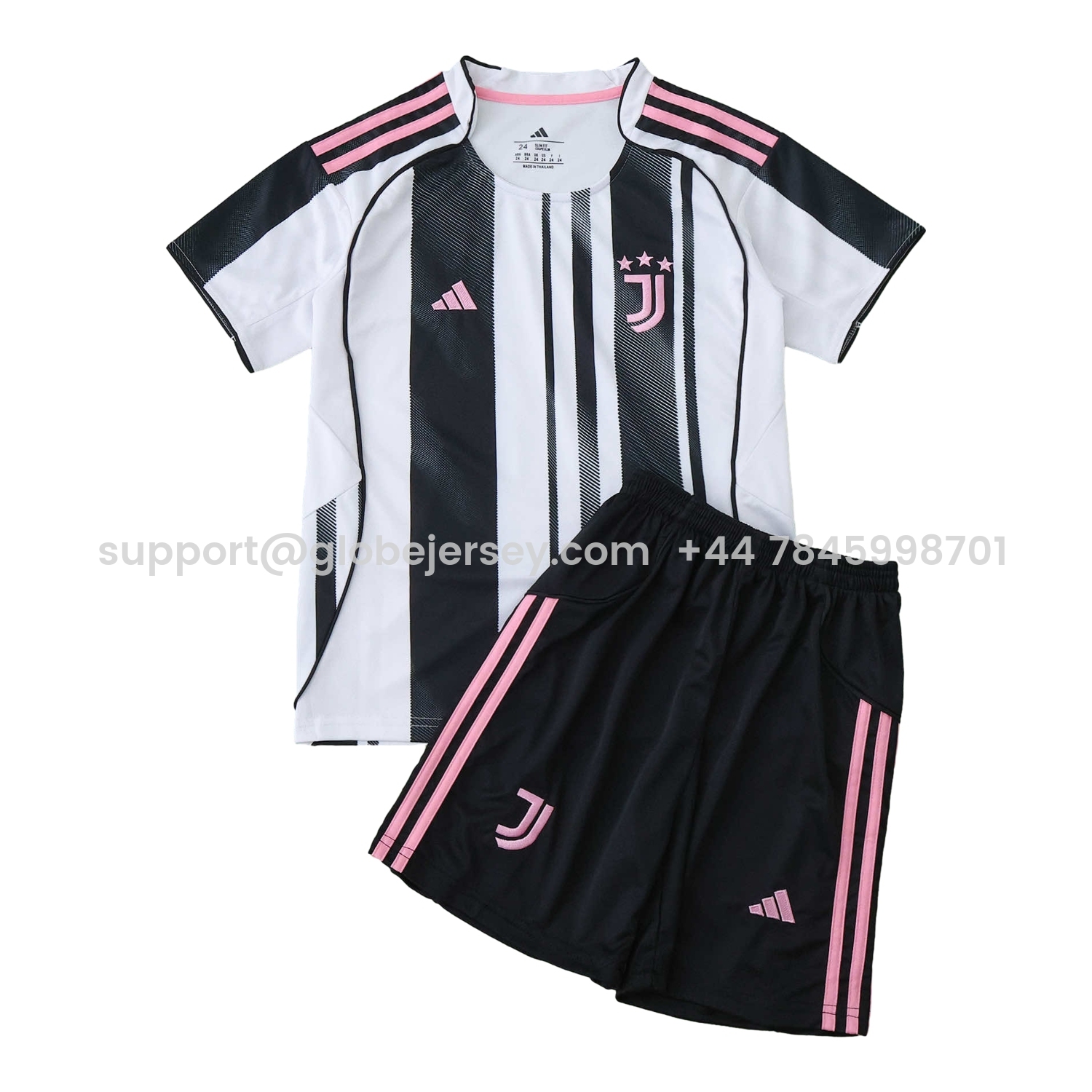 Juventus 25-26 Home Unsponsored Kids Kit