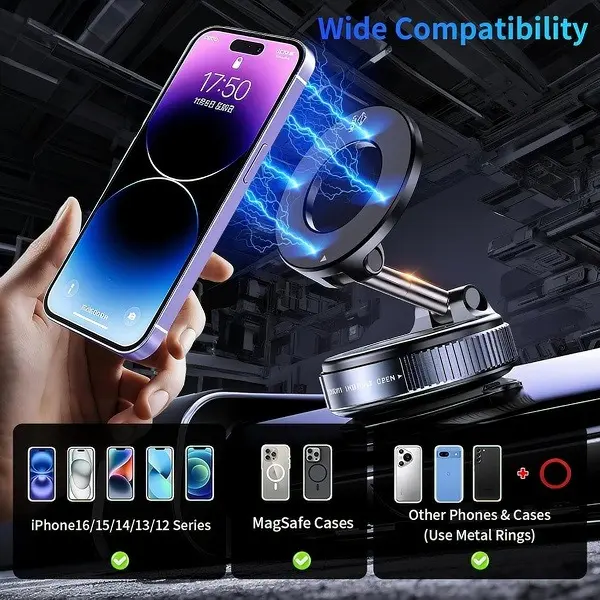 2.0 Foldable Magnetic Car Phone Mount