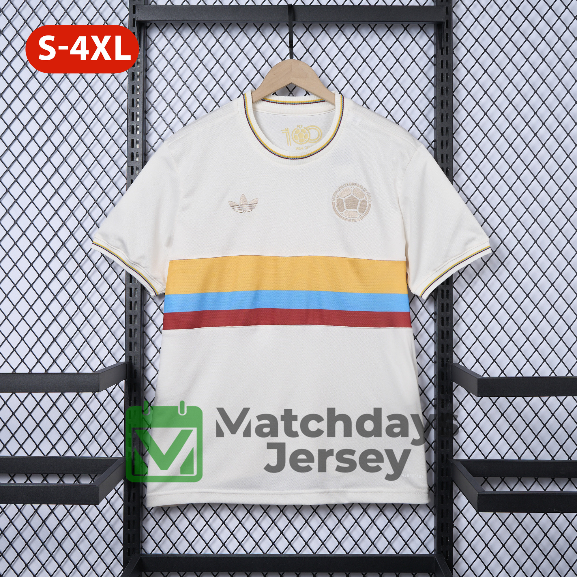 Colombia 2024 100th Anniversary Jersey - Fans Version